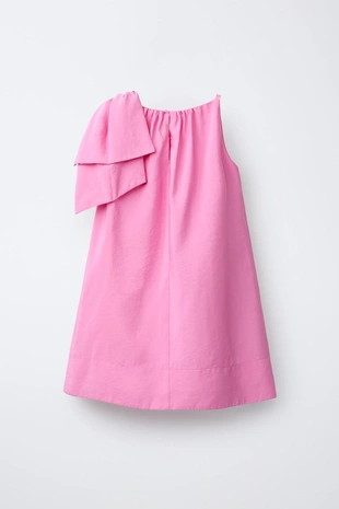 Платье с бантом- Заказать в России