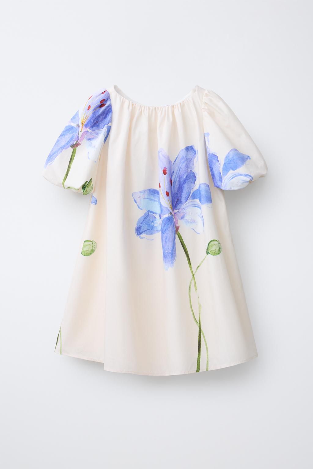 ПЛАТЬЕ С ЦВЕТОЧНЫМ ПРИНТОМ