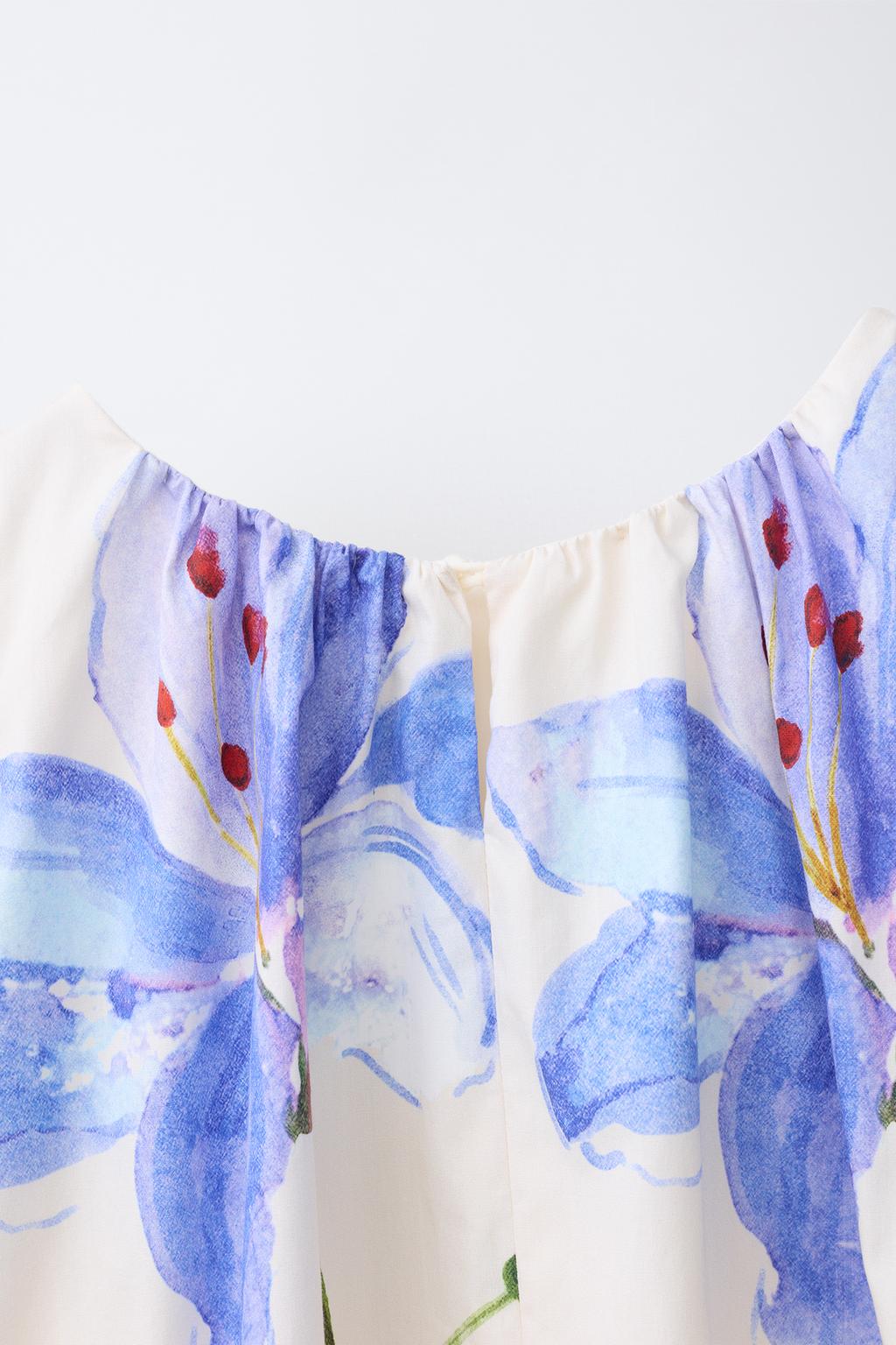 ПЛАТЬЕ С ЦВЕТОЧНЫМ ПРИНТОМ