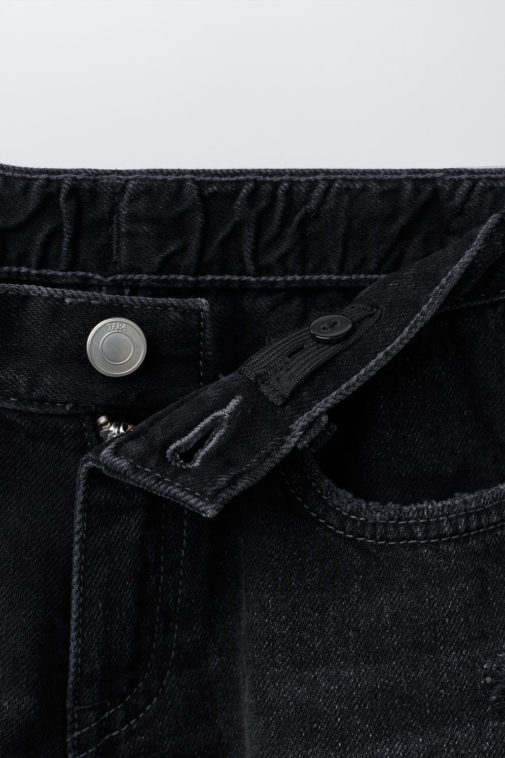 ДЖИНСОВЫЕ ШОРТЫ С РАЗРЕЗАМИ