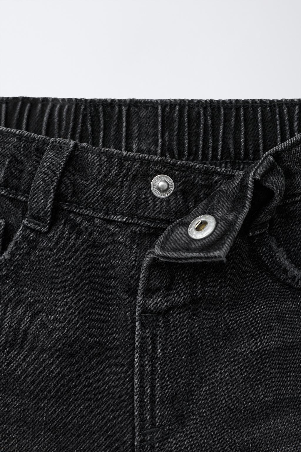 ДЖИНСОВЫЕ ШОРТЫ Багги С РАЗРЕЗАМИ