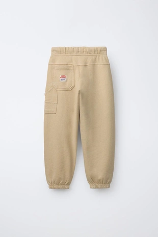 Брюки карпентер из футера