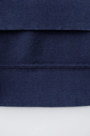 Толстовка Garment Dye с нашивкой- Заказать в России