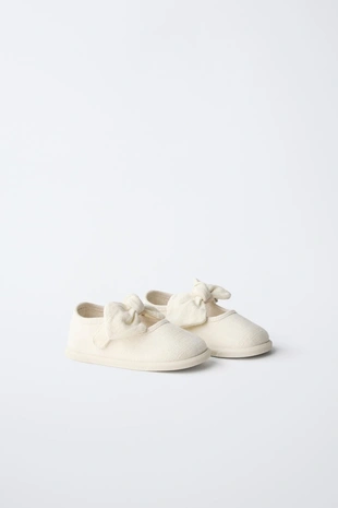 Кеды без каблука с бантом- Заказать в России