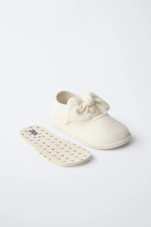 Кеды без каблука с бантом- Заказать в России