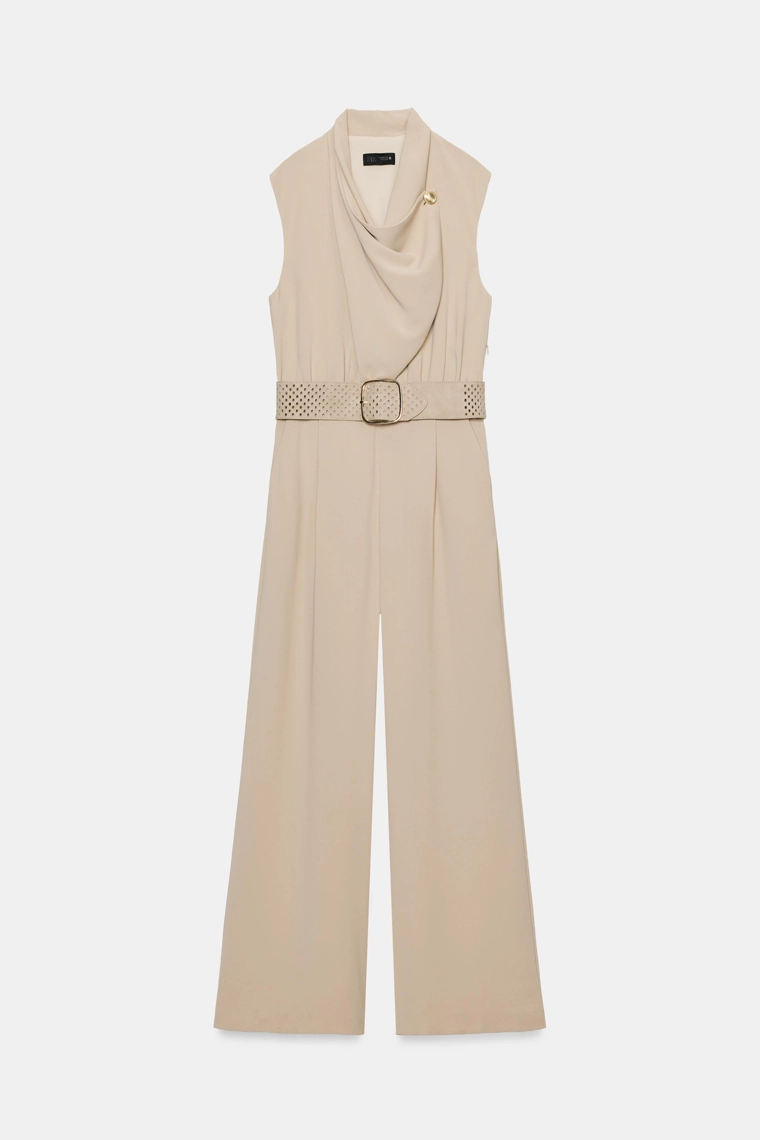 Комбинезон с поясом