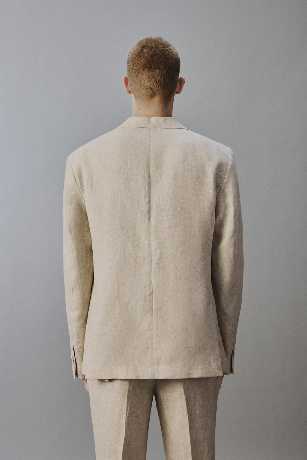 БЛЕЙЗЕР ИЗ 100% ЛЬНА