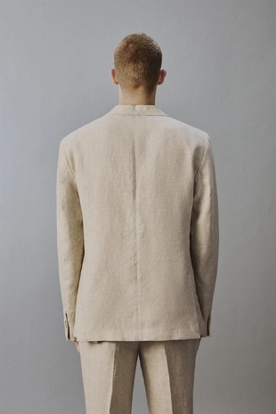 Блейзер из 100% льна- Заказать в России