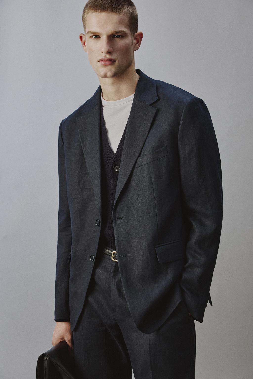 БЛЕЙЗЕР ИЗ 100% ЛЬНА