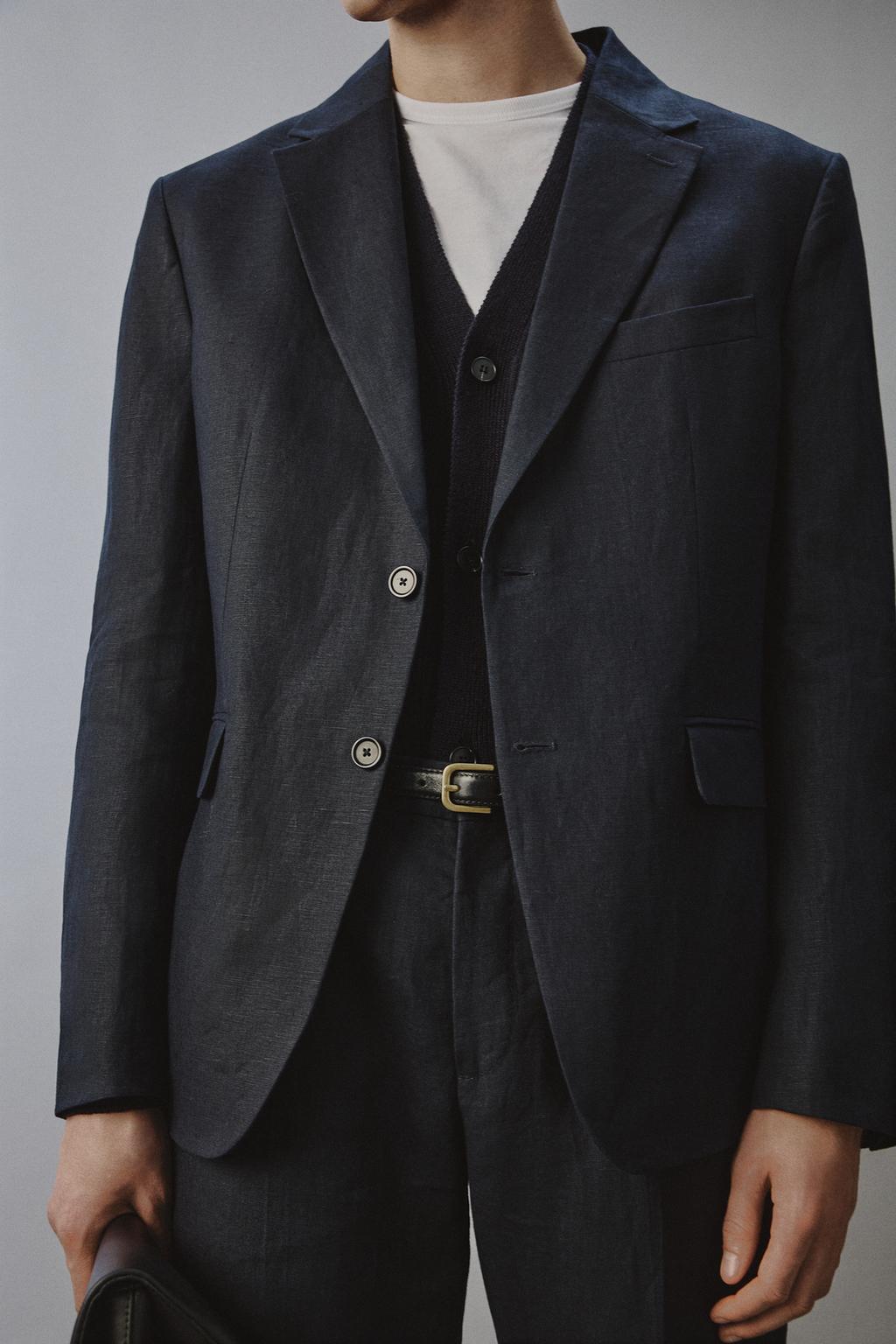 БЛЕЙЗЕР ИЗ 100% ЛЬНА