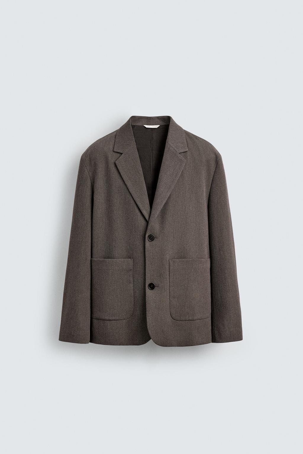 КОСТЮМНЫЙ БЛЕЙЗЕР ИЗ РЕЛЬЕФНОЙ ТКАНИ 