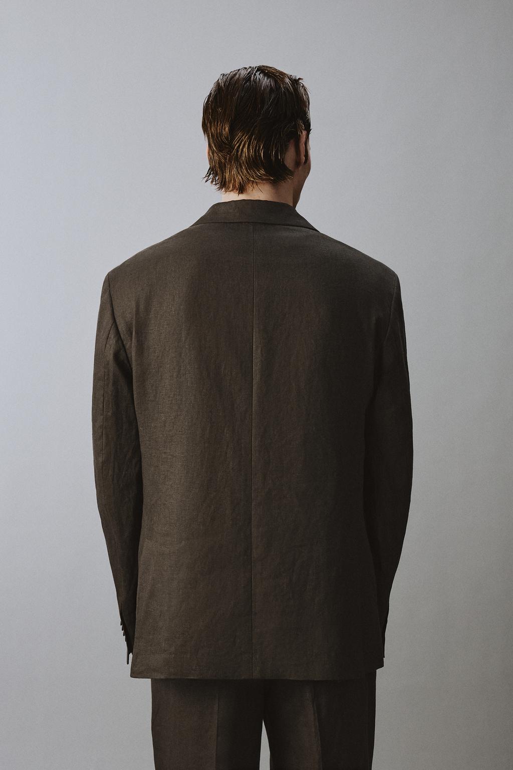 БЛЕЙЗЕР ИЗ 100% ЛЬНА