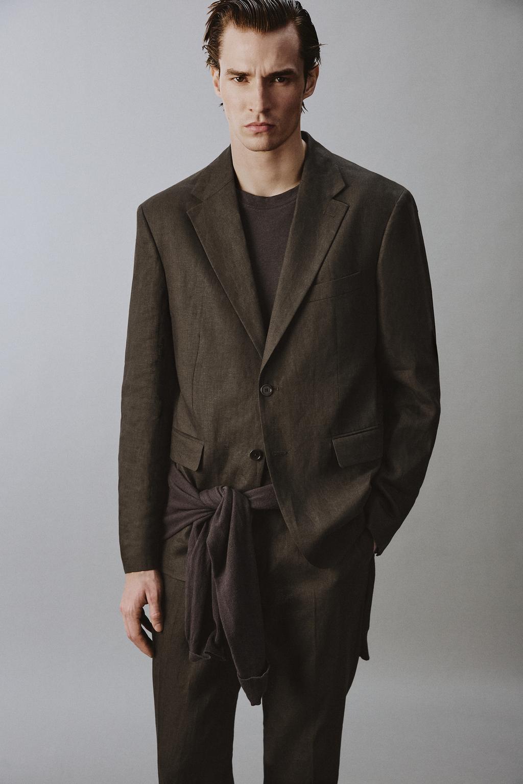 БЛЕЙЗЕР ИЗ 100% ЛЬНА