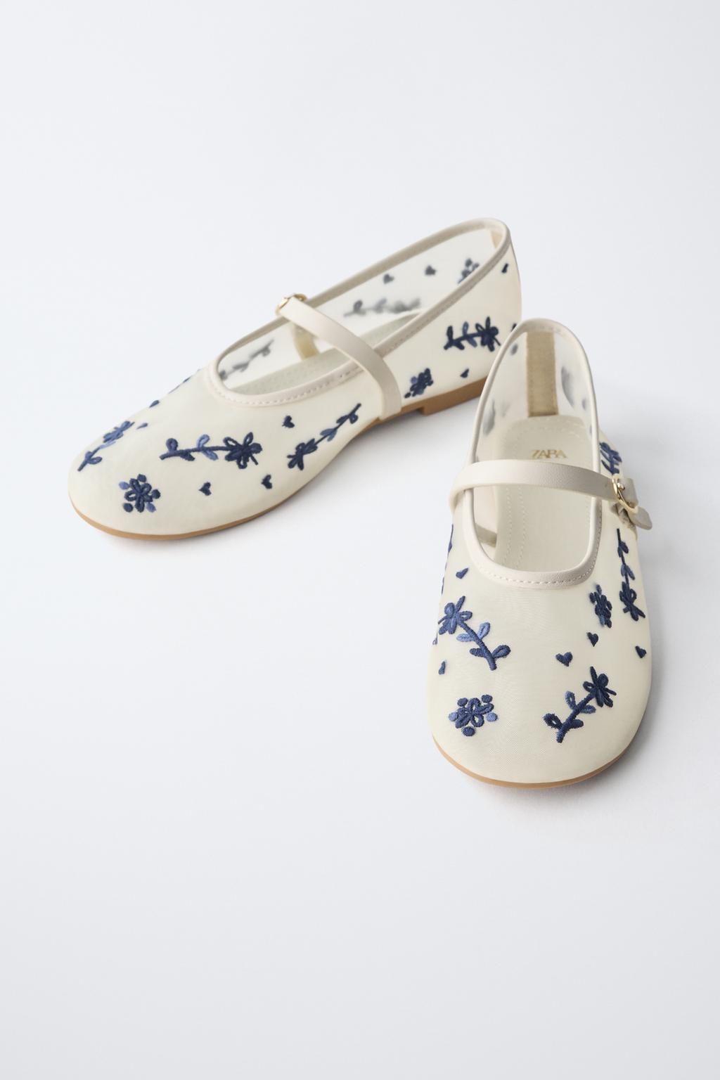 БАЛЕТКИ С ВЫШИВКОЙ