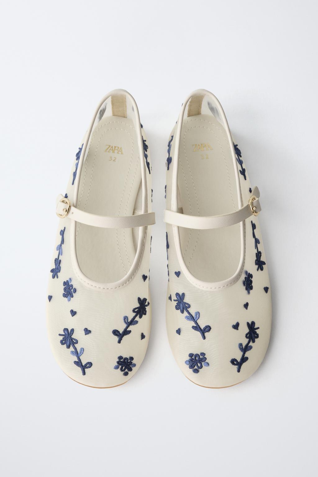 БАЛЕТКИ С ВЫШИВКОЙ