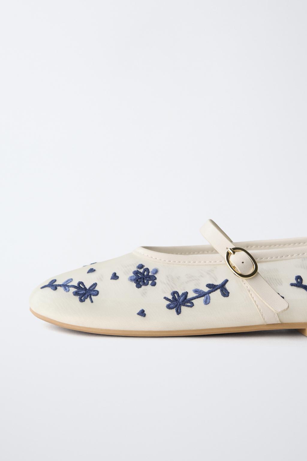 БАЛЕТКИ С ВЫШИВКОЙ