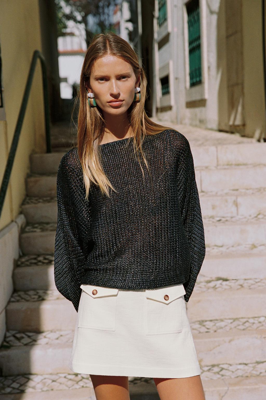 ЮБКА-ШОРТЫ ИЗ ТКАНИ В СЕЛЬСКОМ СТИЛЕ