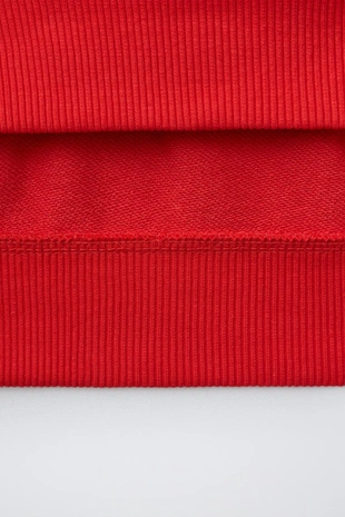 Толстовка с текстовым принтом и нашивкой из махровой ткани- Заказать в России