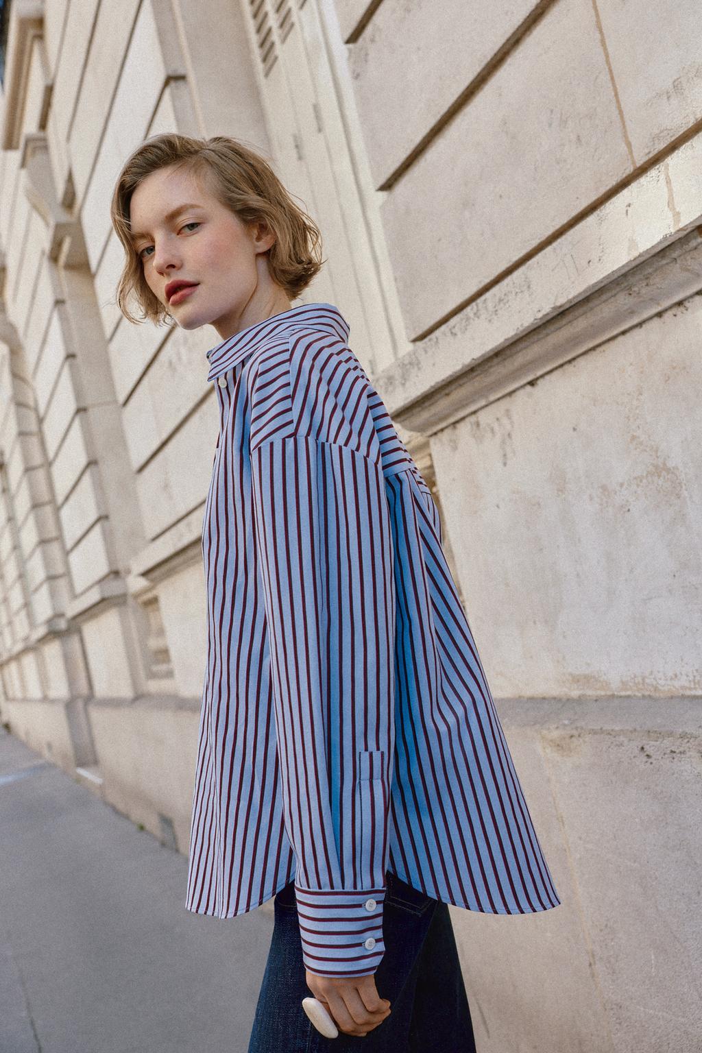 РУБАШКА Оксфорд В ПОЛОСКУ