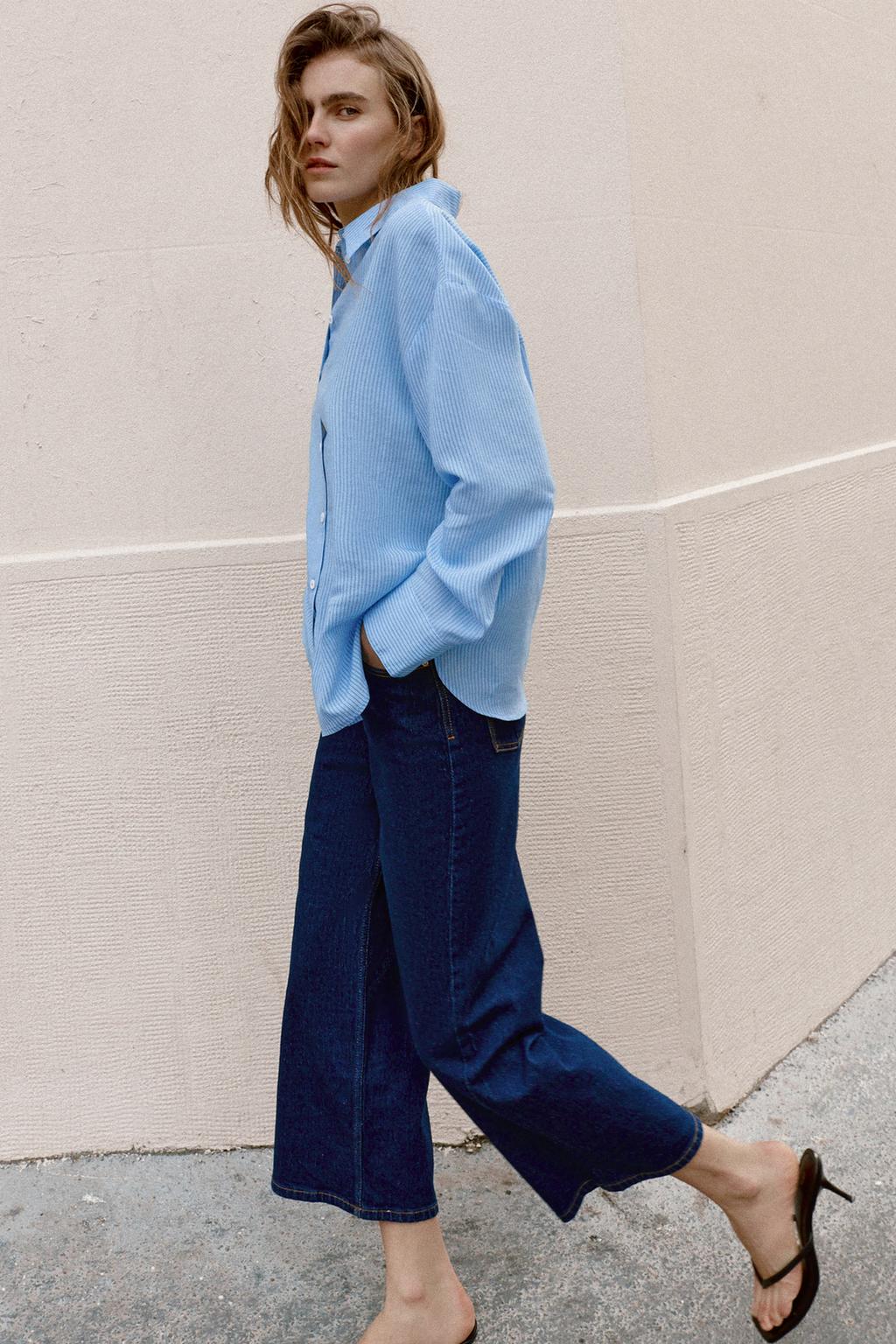 РУБАШКА ОВЕРСАЙЗ В ПОЛОСКУ