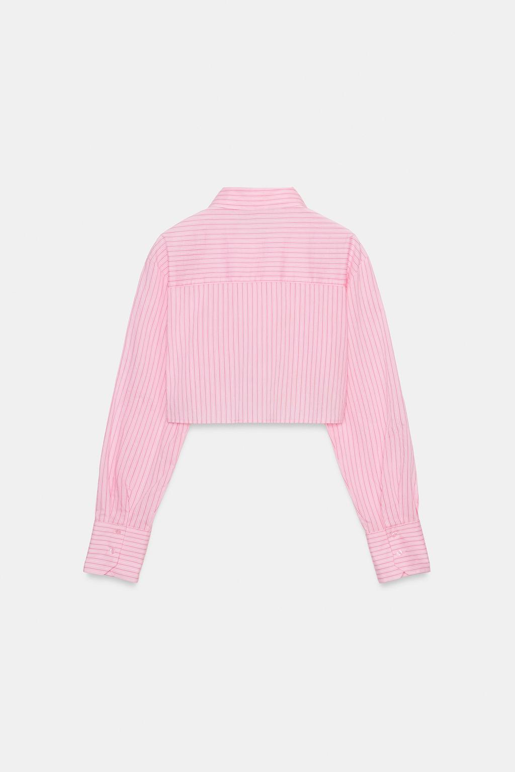 РУБАШКА В ПОЛОСКУ С КОРОТКИМ РУКАВОМ