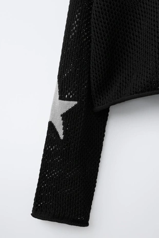 Свитер с капюшоном и звездой- Заказать в России