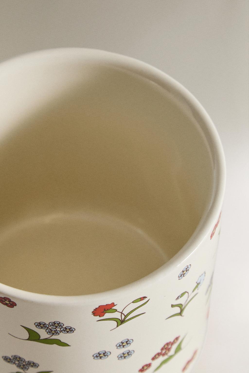 Детская флористическая кружка