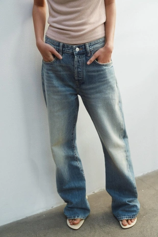 Джинсы Trf  со средней посадкой- Заказать в России