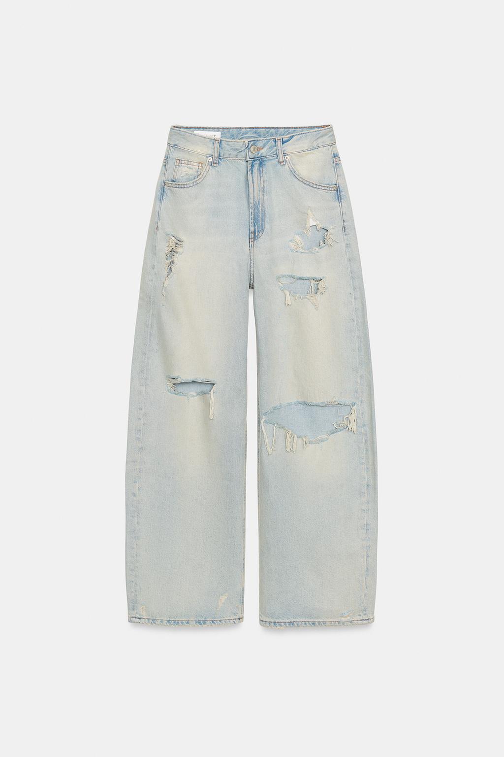 ДЖИНСЫ TRF Багги СО СРЕДНЕЙ ПОСАДКОЙ