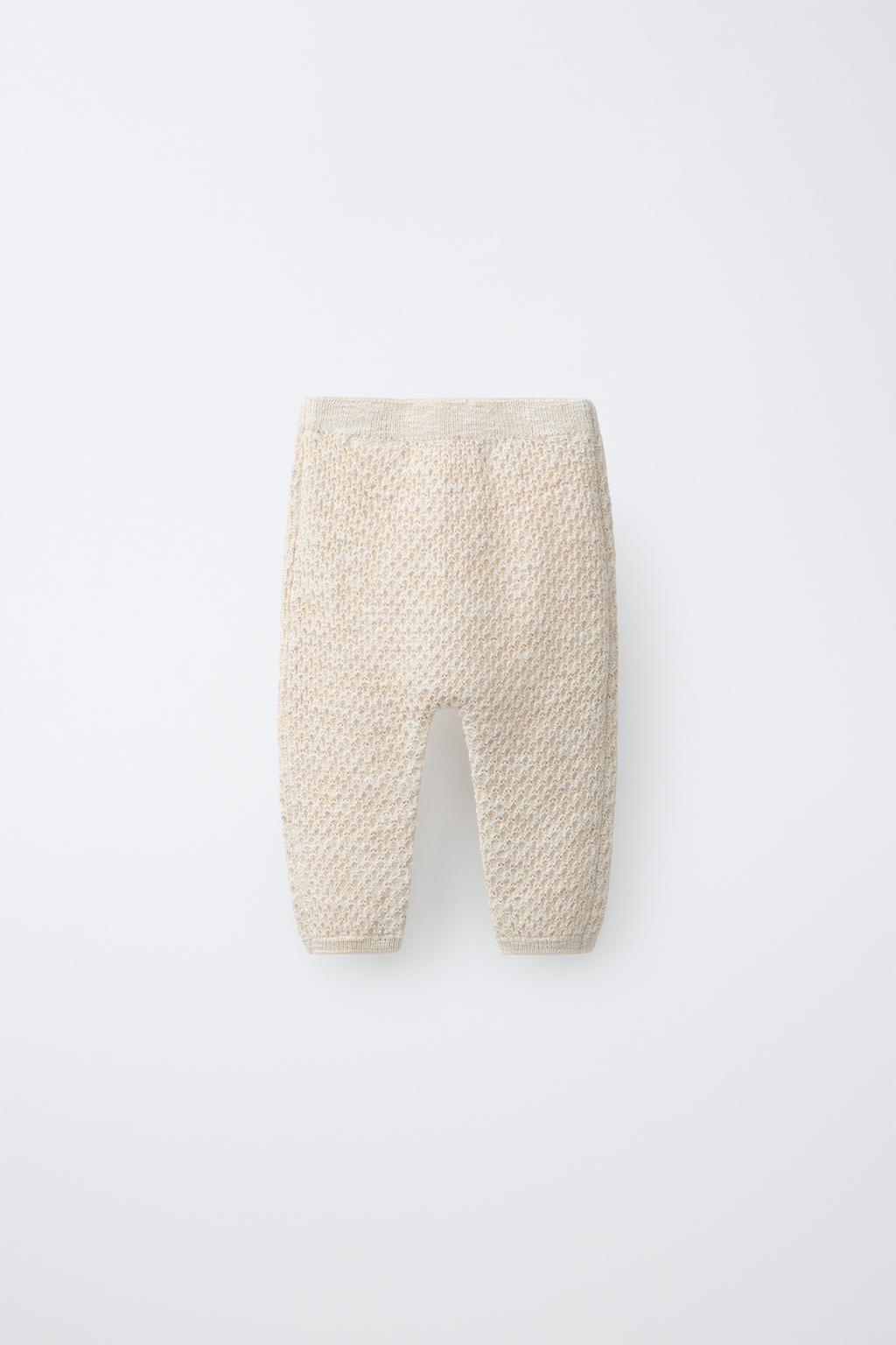 ТРИКОТАЖНЫЕ БРЮКИ РЕЛЬЕФНОЙ ФАКТУРЫ