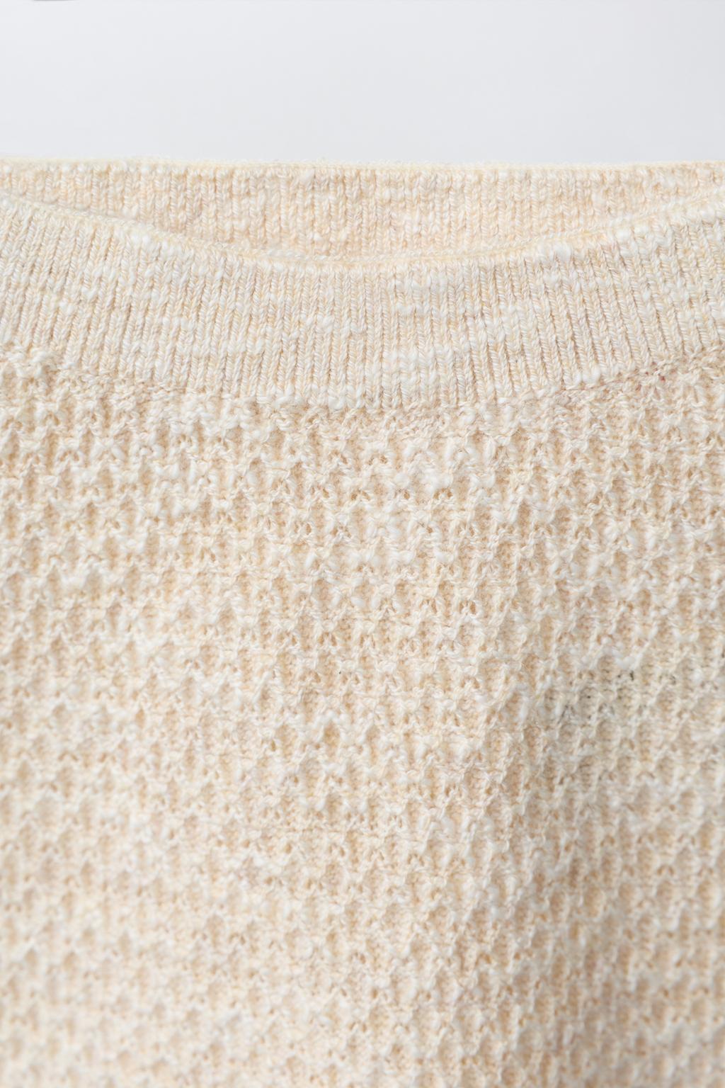 ТРИКОТАЖНЫЕ БРЮКИ РЕЛЬЕФНОЙ ФАКТУРЫ