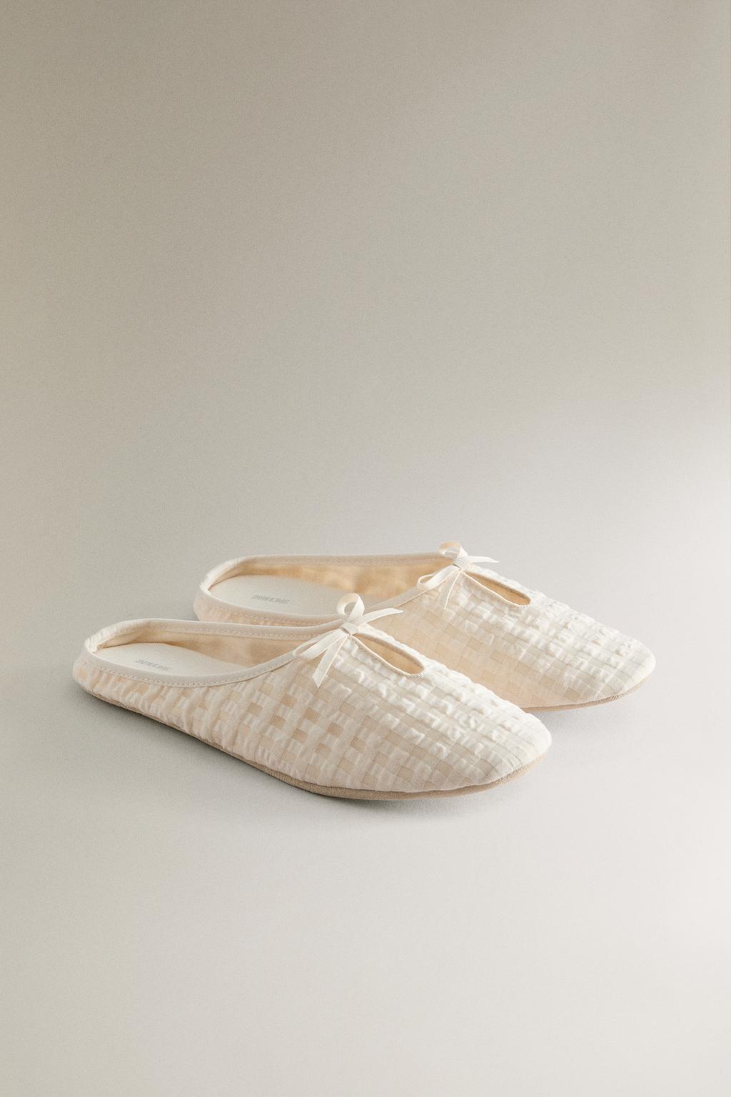 Туфли-сабо в клетку gingham