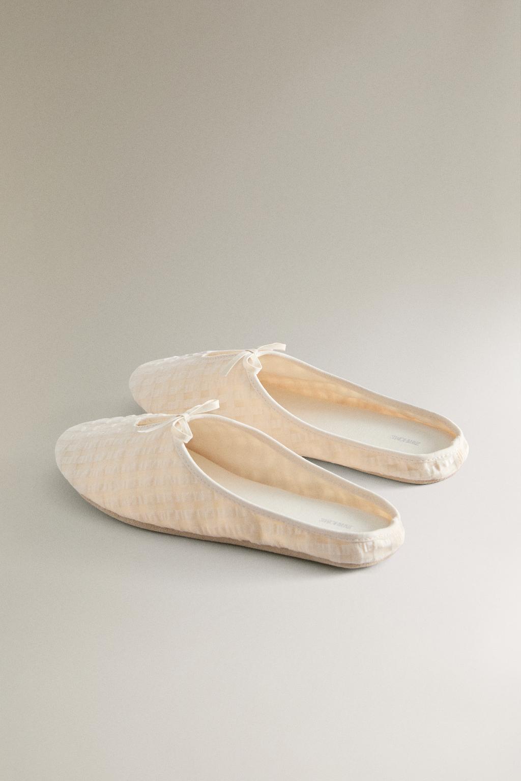 Туфли-сабо в клетку gingham