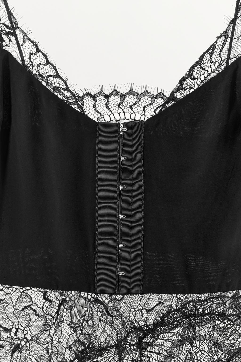 КОМБИНИРОВАННЫЙ ТОП НА БРЕТЕЛЯХ С КРУЖЕВОМ