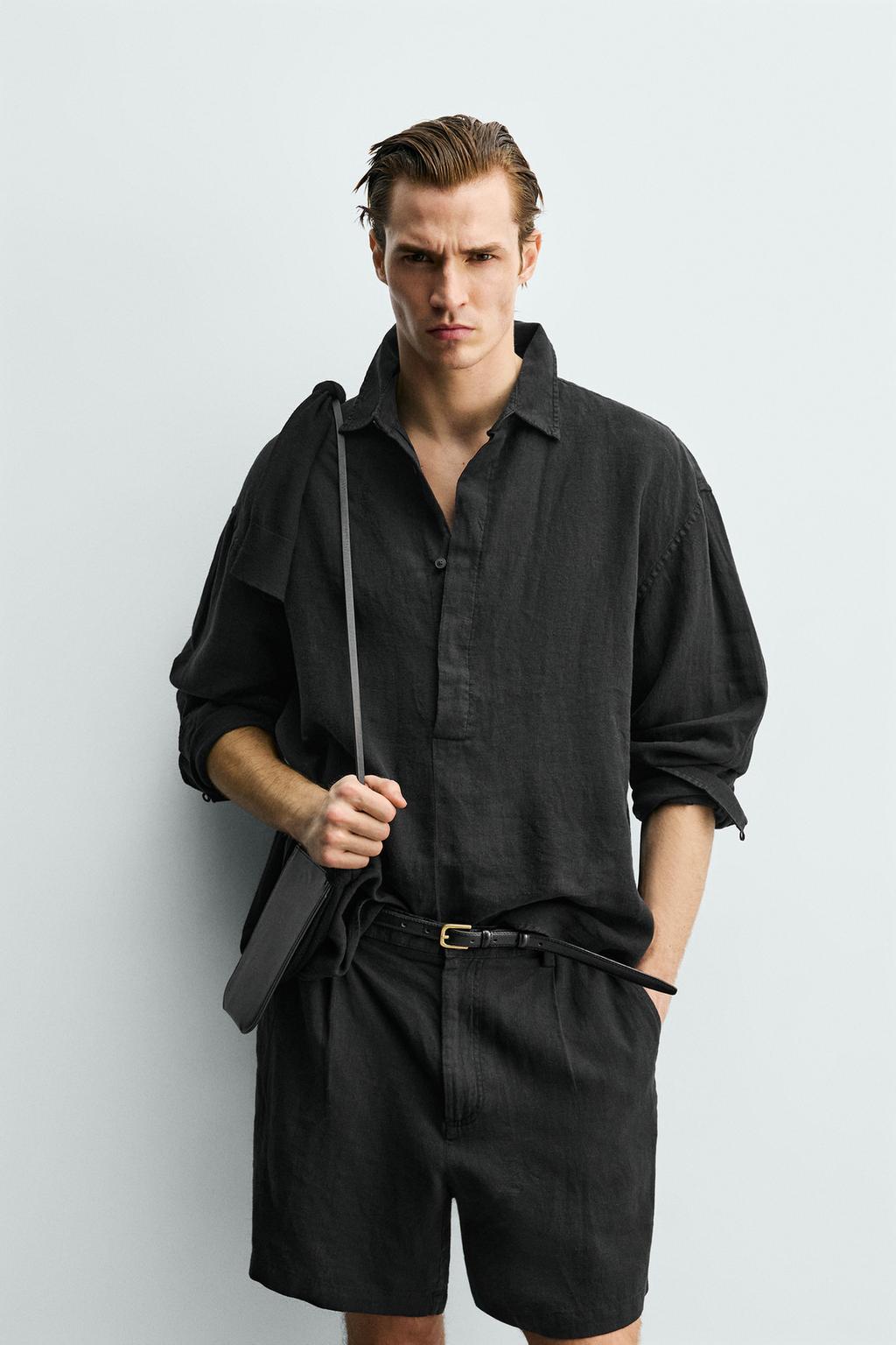 Поло из 100% льна