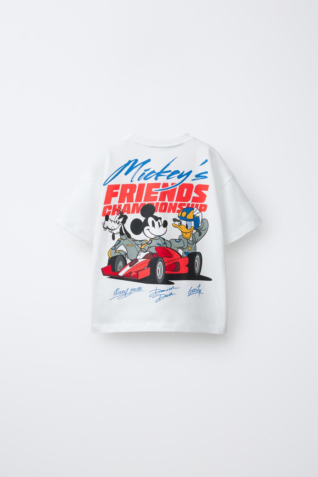 ФУТБОЛКА С ПРИНТОМ MICKEY MOUSE AND FRIENDS © DISNEY