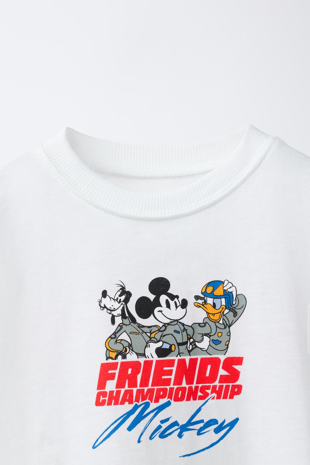 ФУТБОЛКА С ПРИНТОМ MICKEY MOUSE AND FRIENDS © DISNEY