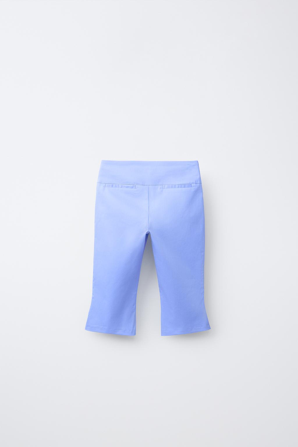 БРЮКИ КАПРИ С РАЗРЕЗАМИ