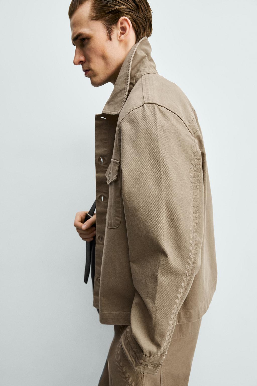 КУРТКА-РУБАШКА  С ВЫШИВКОЙ