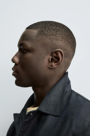 Куртка-рубашка из 100% льна- Заказать в России