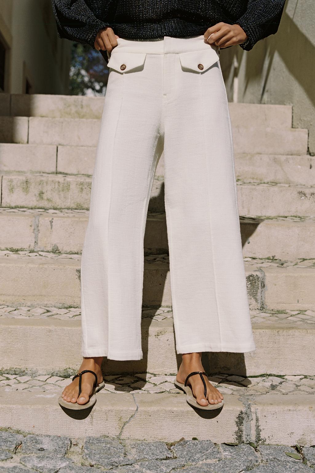 КЮЛОТЫ ИЗ ТКАНИ В СТИЛЕ РУСТИК