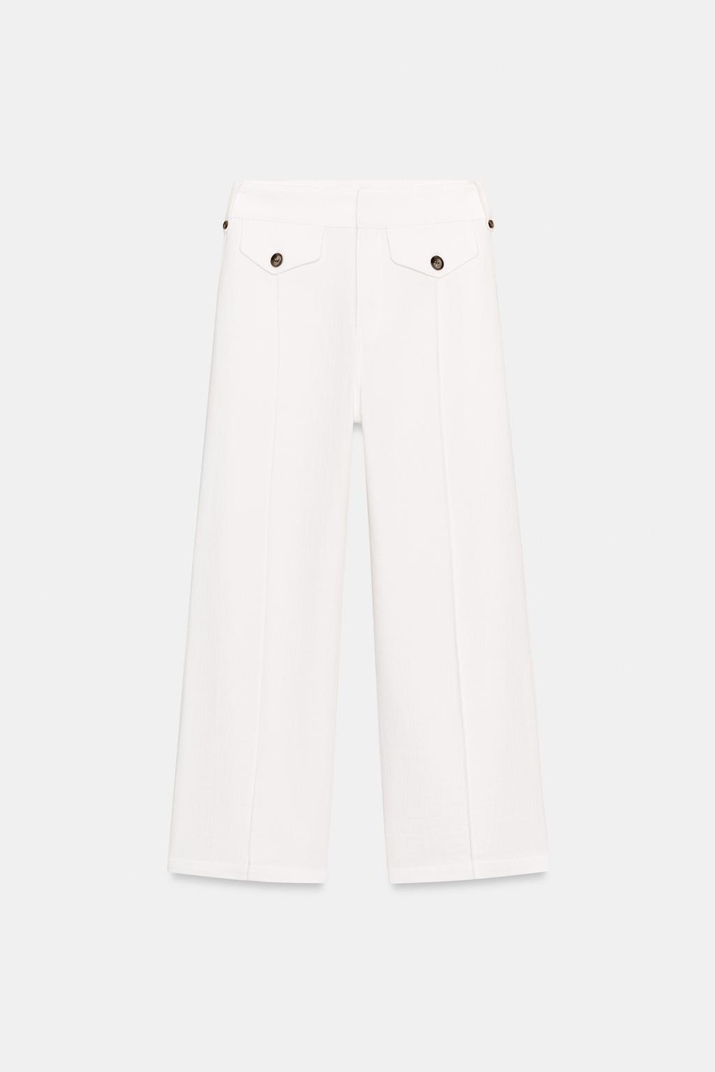 КЮЛОТЫ ИЗ ТКАНИ В СТИЛЕ РУСТИК