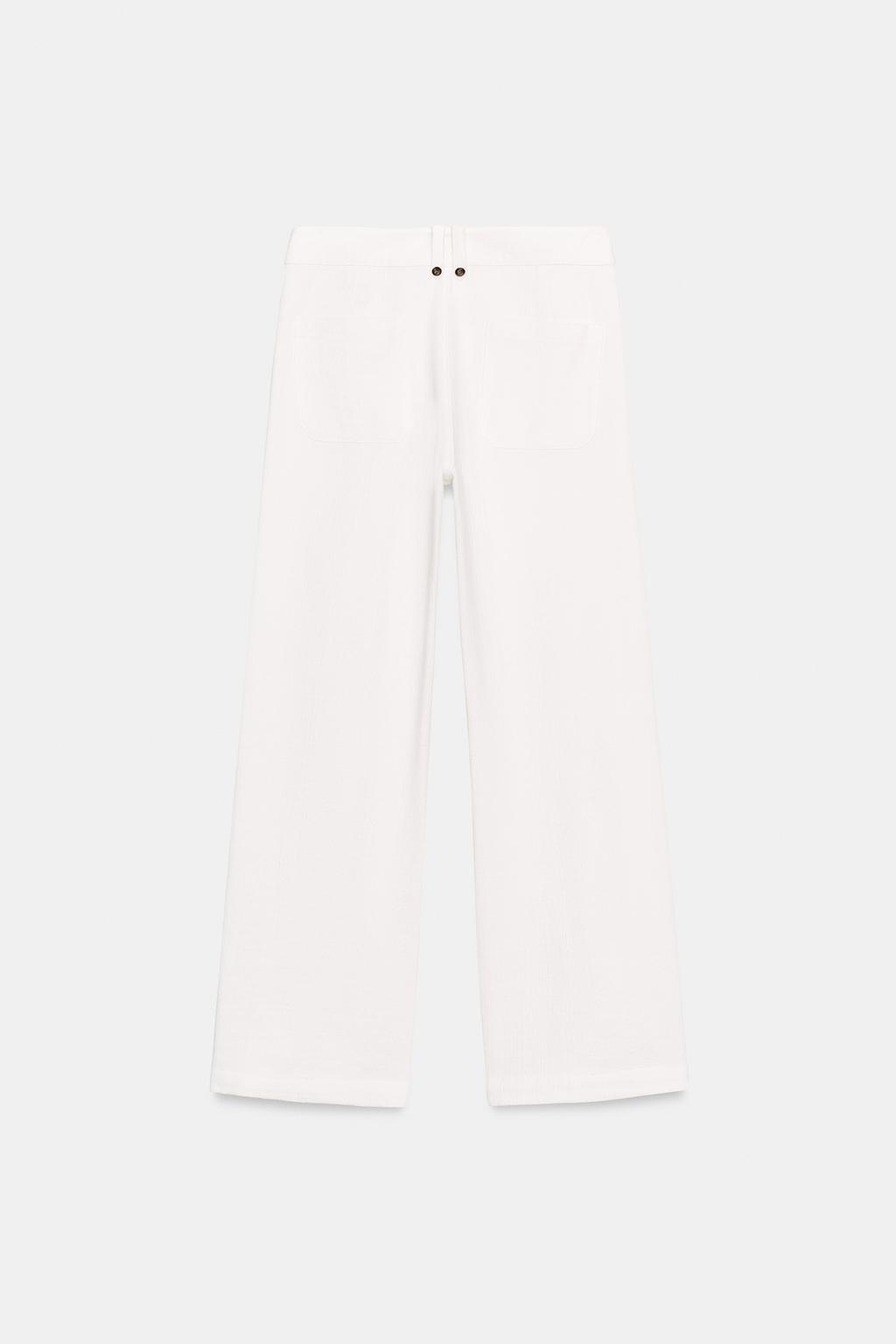 КЮЛОТЫ ИЗ ТКАНИ В СТИЛЕ РУСТИК