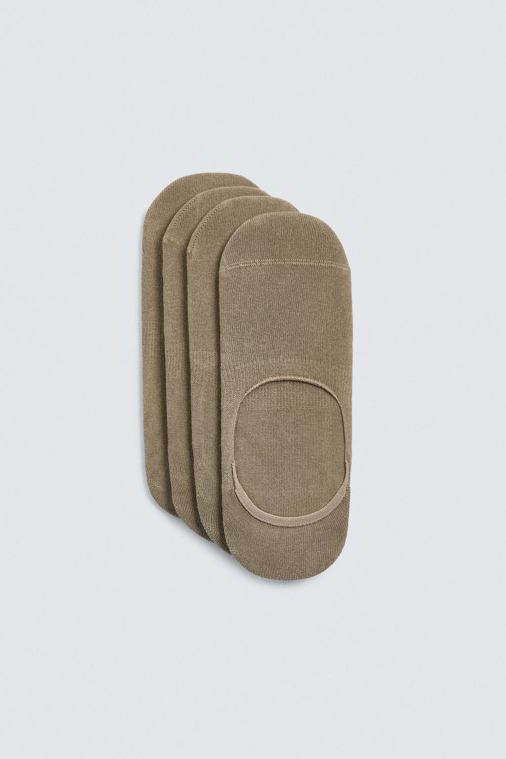 НАБОР НЕВИДИМЫХ НОСКОВ-СЛЕДКОВ PINKY, 4 ПАРЫ