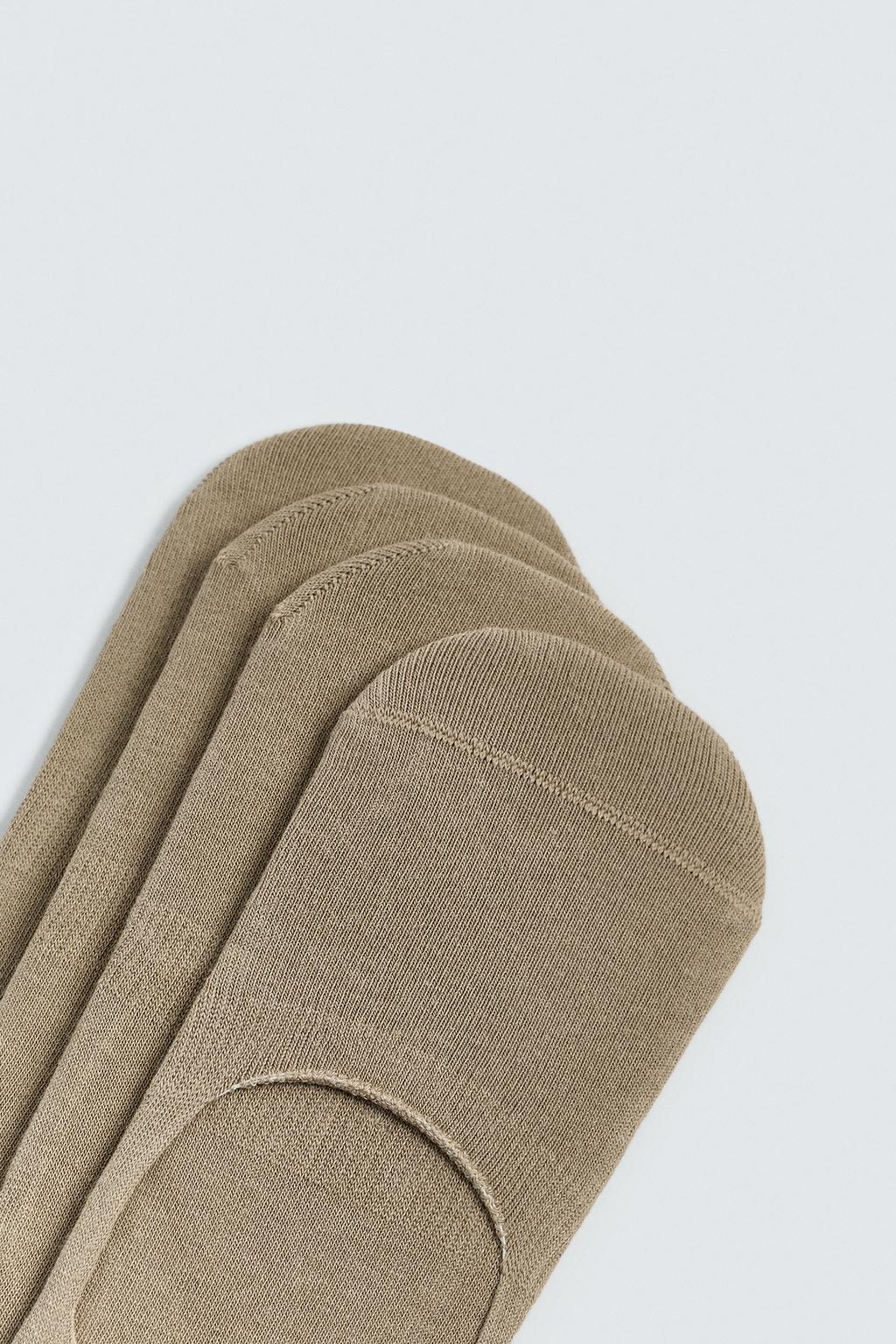 НАБОР НЕВИДИМЫХ НОСКОВ-СЛЕДКОВ PINKY, 4 ПАРЫ