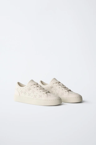 Кеды с перфорацией- Заказать в России