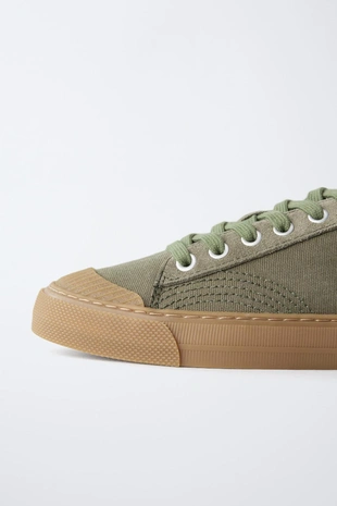 Комбинированные кеды- Заказать в России