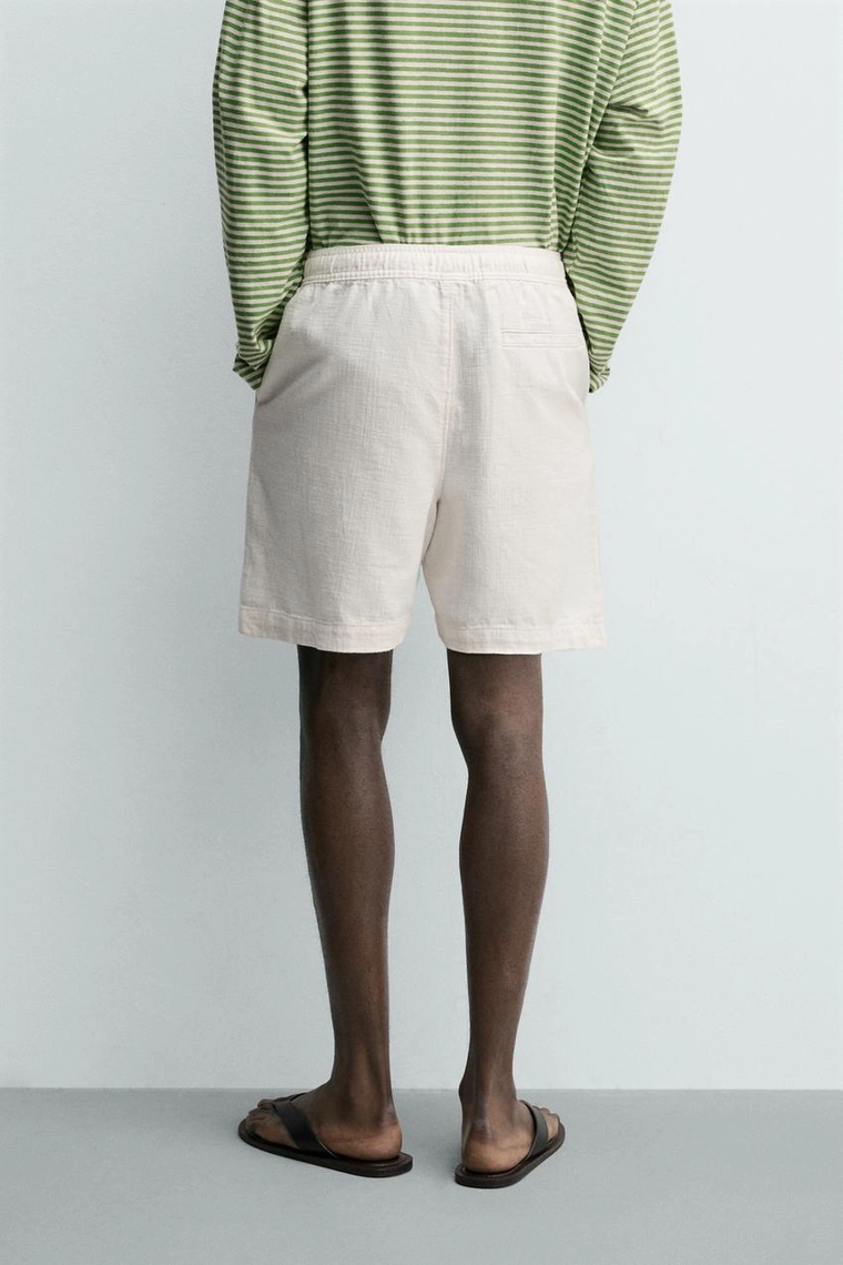Текстурированные бермуды regular fit