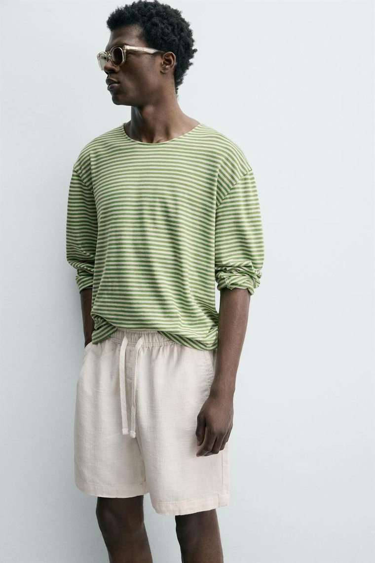 Текстурированные бермуды regular fit