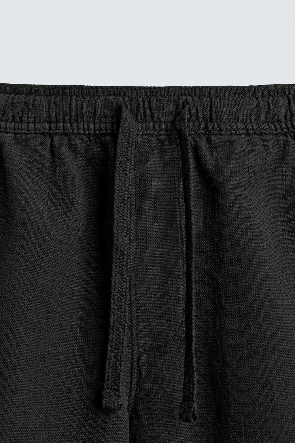 ШОРТЫ КЛАССИЧЕСКОГО КРОЯ ИЗ РЕЛЬЕФНОЙ ТКАНИ